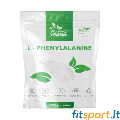 Raw Powders L-Phenylalanine 250 g. 
