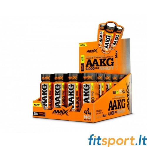 Amix™ AAKG 4000 mg 20 x 60ml (laimo skonis) 