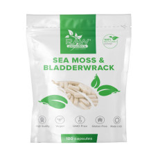 Raw Powders Sea Moss & Bladderwrack 180 kaps.