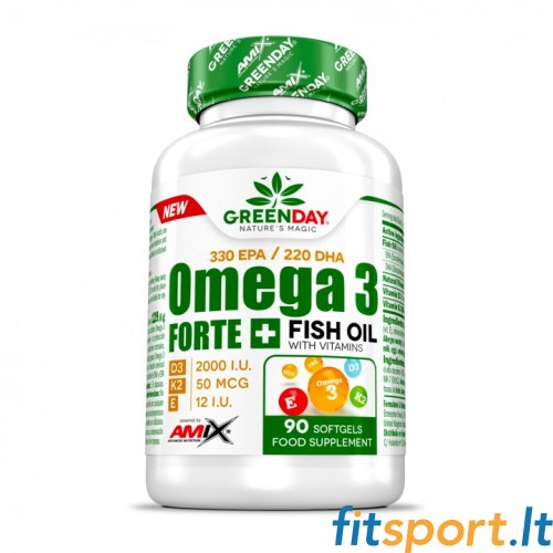 Amix GreenDay Omega 3 Forte+ 90 kaps. 