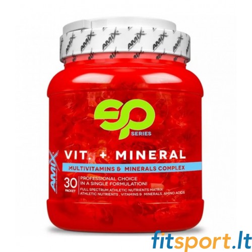  Amix Vit & Mineral Super Pack - stiprus vitaminų ir mineralų kompleksas 30 pak.  