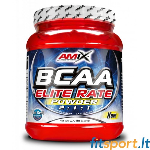 Amix BCAA Elite Rate Powder 350 g  (citrinu skonis) 