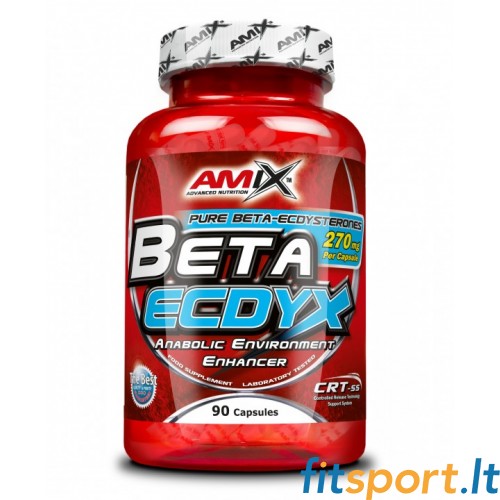 Amix Beta-Ecdyx Pure (Natūralus anabolinių savybių skatintojas) 90 kaps 