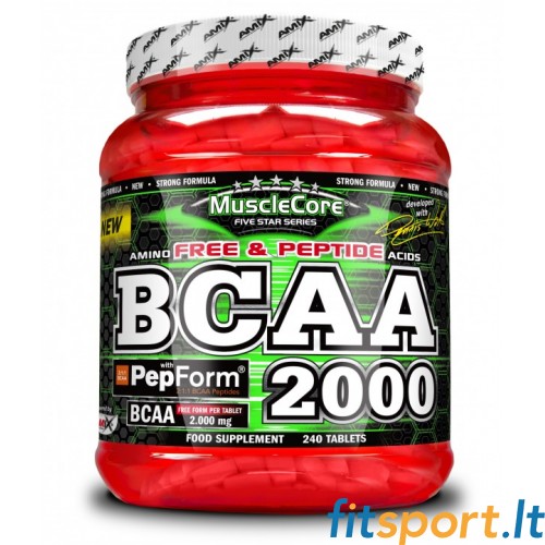 Amix MuscleCore BCAA 2000 with PepForm 240 tab 