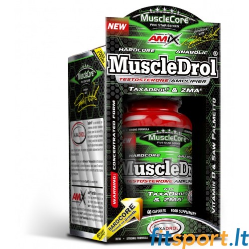 Amix MuscleCore MuscleDrol 60 kaps (testosterono skatintojas) 