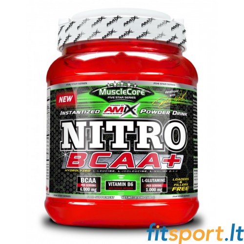 Amix MuscleCore® Nitro BCAA+ 500g 