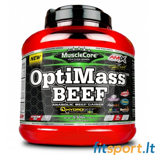 Amix MuscleCore OptiMass Beef Gainer 2500g 