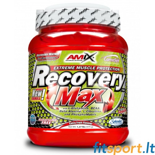 Amix RecoveryMax® ( BCAA + L - Glutaminas praturtinti elektrolitais) 575 g 