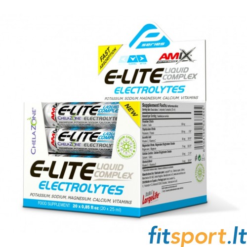 Amix Performance E-Lite Liquid Electrolytes 20x25 ml 