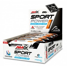Amix Sport Power Energy Snack Bar 45g x 20  (su kofeinu) 