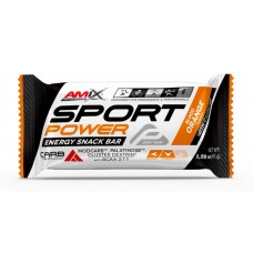 Amix Sport Power Energy Snack Bar 45g (su skoniu ir kofeinu)