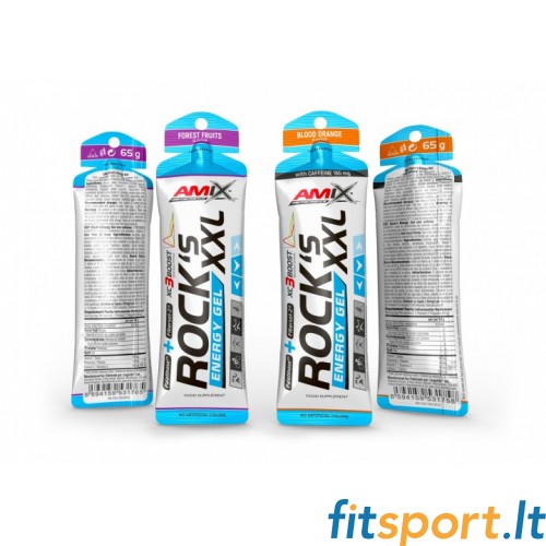 Amix Performance Rock's Energy Gel XXL 65 g. (su kofeinu) 