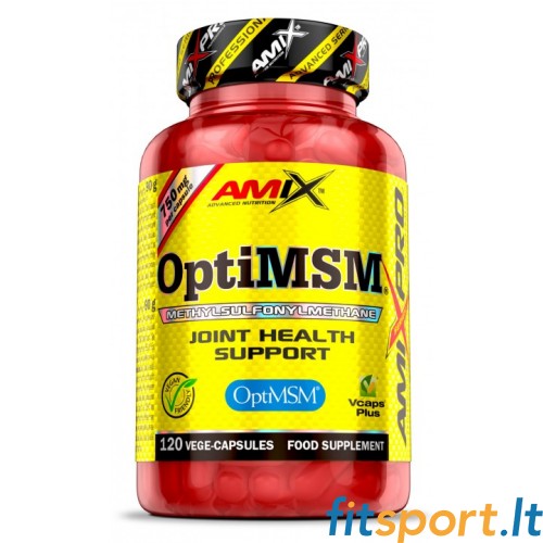 AmixPro® OptiMSM® 120 kaps (geriausia, patentuota MSM forma) 
