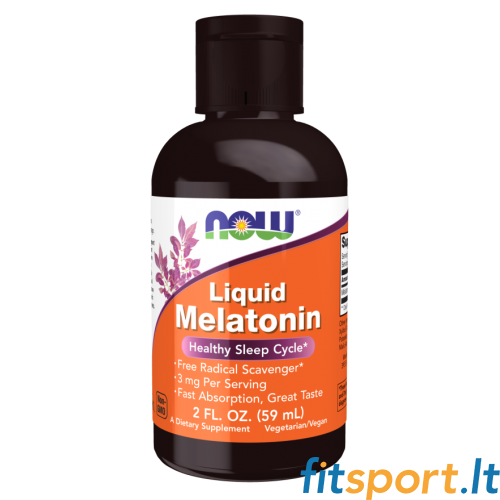 Now Liquid Melatonin 59ml ( 198 porcijos ) 