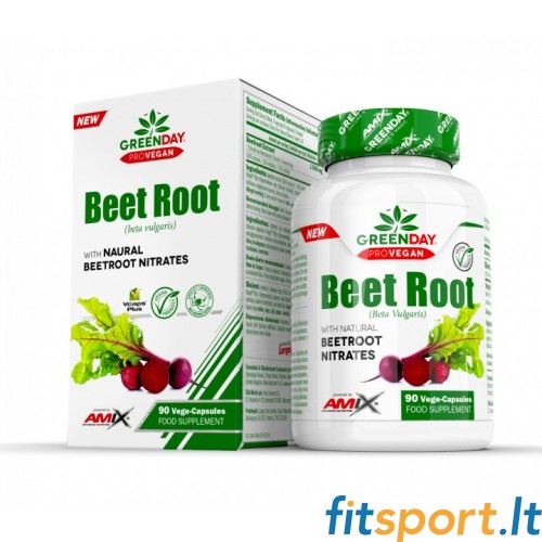 Amix GreenDay® Beet Root (burokėlių ekstraktas) 90 kaps. 