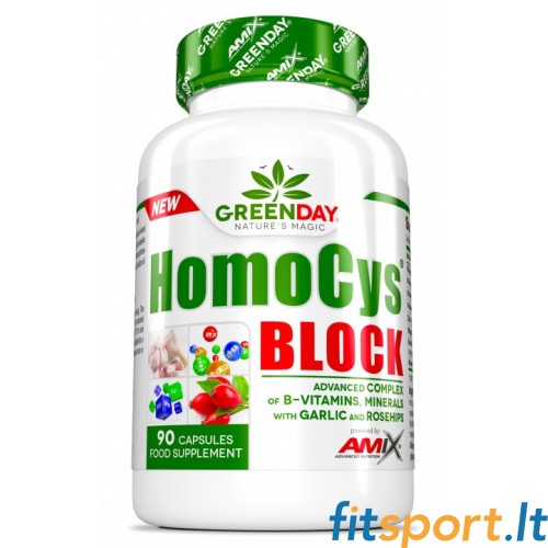 Amix GreenDay® HomoCys Block (Homocisteino blokatorius) 90 kaps. 