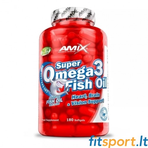 Amix Super Omega 3 fish oil 180 kaps. 