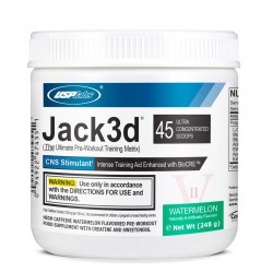 USP Labs Jack3d Ultimate Pre-workout 248g (priestreniruotinis stimuliantas)
