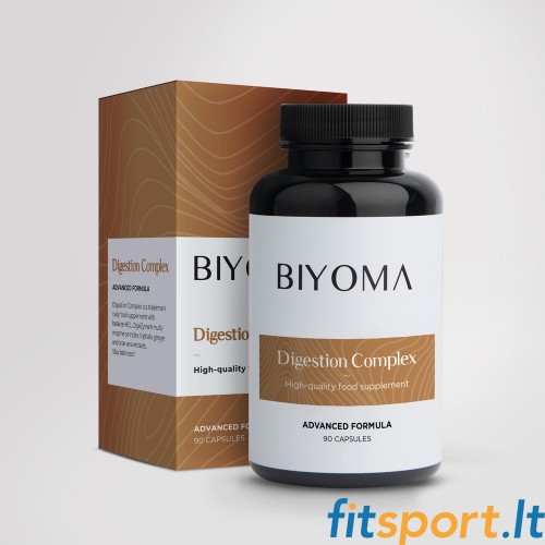 Biyoma Digestion Complex (kompleksas virškinimui ir žarnyno veiklai) 90 kaps. 