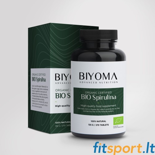 Biyoma Bio Spirulina 270 tablečių 