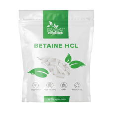 Raw Powders Betaine HCL 120 kaps
