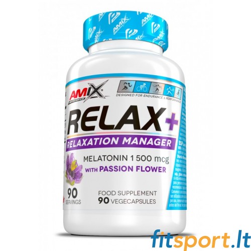 Amix™ Performance Relax+ 90 kaps. (melatoninas) 