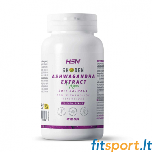 HSN Ashwagandha extract (40:1) Shoden® (35% withanolides) 240mg - 60 kaps. 