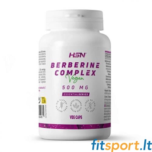 HSN Berberine (Berberinas HCl) 500mg 120 kaps. 