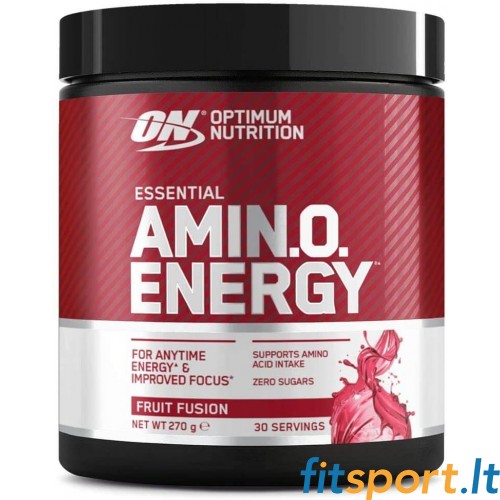 Optimum Nutrition Esential Amino Energy  270 g (Amino rūgštys su stimuliantais) 
