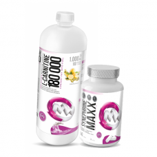 MaxxWin L-Carnitine 180 000 1000 ml + Synephrine Maxx 60 kaps.