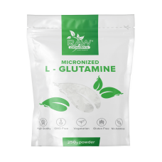 Raw Powders Micronized L-Glutamine 250 g - 50 porcijų