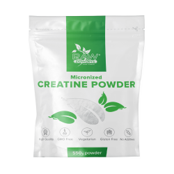 Raw Powders Micronized Creatine 550 g - 110 porcijų